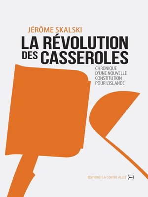 cover image of La Révolution des casseroles